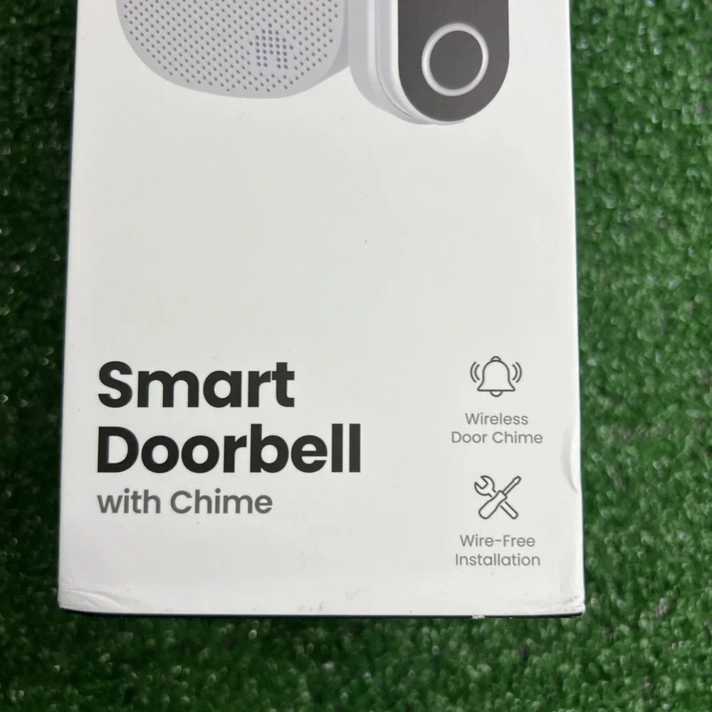 Gearit Smart Doorbell‎ With Chime 2K Enhanced Night Vision Resolution New